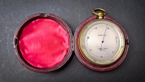 19th Century Pocket Barometer (1 of 6) 19th Century Pocket Barometer (1 of 6)