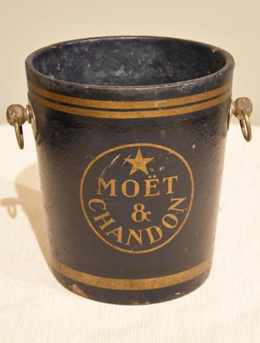 19th Century Papier Mache Moet Chandon Champagne Bucket (1 of 5) 19th Century Papier Mache Moet Chandon Champagne Bucket (1 of 5)