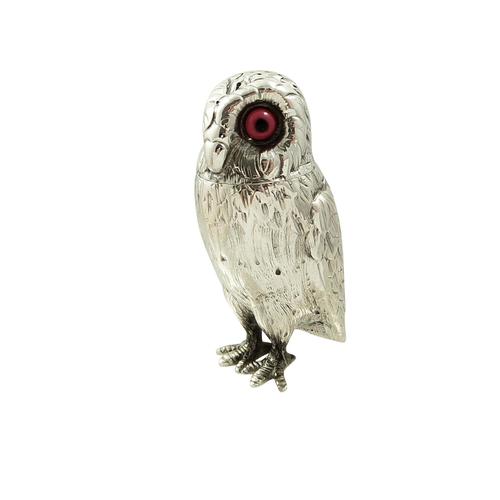 Antique Victorian Sterling Silver Owl Pepper Pot 1874 (1 of 9) Antique Victorian Sterling Silver Owl Pepper Pot 1874 (1 of 9)