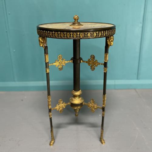 French Round Marble Top Table (1 of 6)