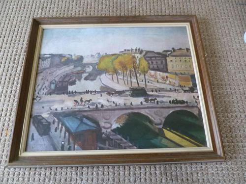 After Albert Marquet - Vintage Print " Pont St.Michael " (1 of 3) After Albert Marquet - Vintage Print " Pont St.Michael " (1 of 3)