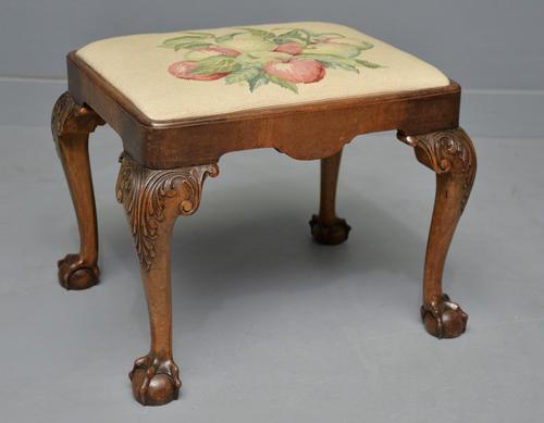 Antique Georgian Style Oak Stool c.1920 (1 of 12) Antique Georgian Style Oak Stool c.1920 (1 of 12)