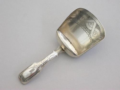 George III Silver Caddy Spoon With Shovel Bowl by Joseph Taylor, Birmingham 1812 (1 of 7) George III Silver Caddy Spoon With Shovel Bowl by Joseph Taylor, Birmingham 1812 (1 of 7)
