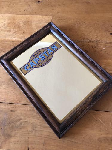 Will’s Capstan Tobacco Advertising Mirror (1 of 4)