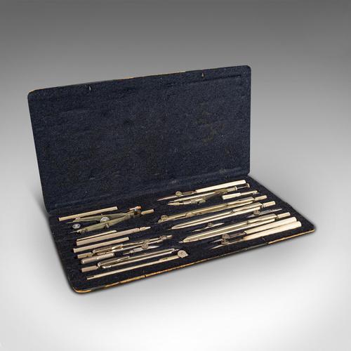 Antique Draughtsman's Instrument Set, German, Technical Drawing, Maho, Edwardian (1 of 12) Antique Draughtsman's Instrument Set, German, Technical Drawing, Maho, Edwardian (1 of 12)