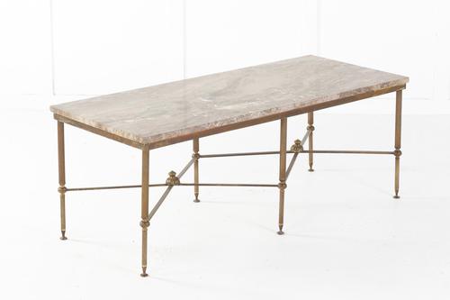 1960s Spanish Brass Coffee Table with Alabaster Top (1 of 5) 1960s Spanish Brass Coffee Table with Alabaster Top (1 of 5)