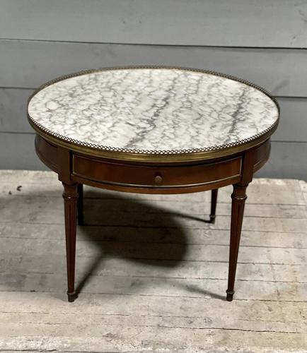 French Marble Top Coffee or Lamp Table (1 of 17)