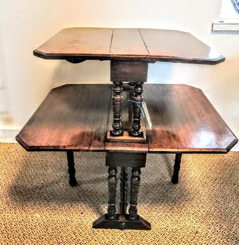 Late Victorian / Early 20th Century Double Sutherland Table (1 of 6) Late Victorian / Early 20th Century Double Sutherland Table (1 of 6)