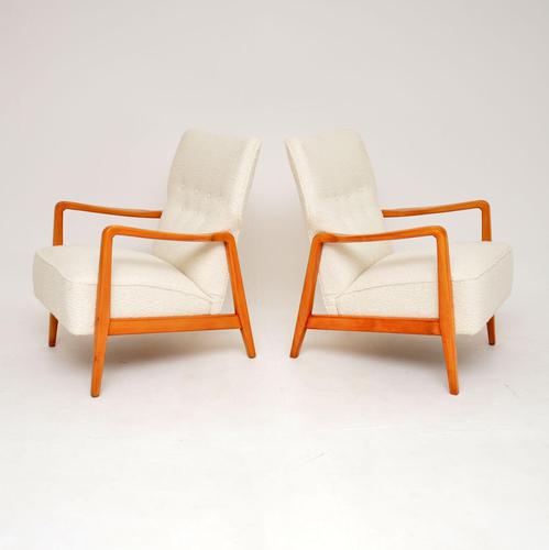 1950's Pair of Swedish Armchairs by Folke Ohlsson for Dux (1 of 10) 1950's Pair of Swedish Armchairs by Folke Ohlsson for Dux (1 of 10)