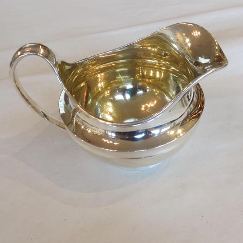 Classical George III Silver Cream Jug by Robert Garrard II, London 1819 (1 of 8)