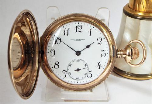1920s Minerva full hunter pocket watch originally retailed by Porte & Markle Winnipeg (1 of 6) 1920s Minerva full hunter pocket watch originally retailed by Porte & Markle Winnipeg (1 of 6)