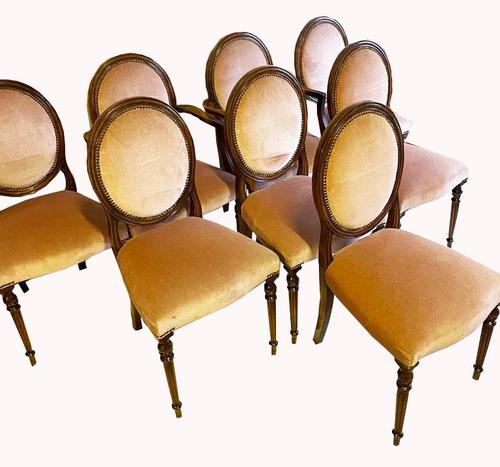 A Set of Eight Mahogany Dining Chairs (1 of 6)