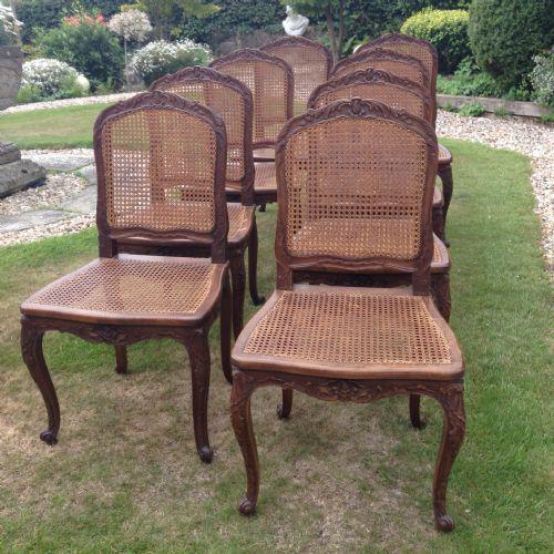 Set of Eight Dining Chairs (1 of 1)