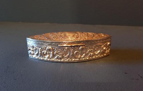Fine Edwardian Silver Lozenge Shaped Table Box (1 of 8) Fine Edwardian Silver Lozenge Shaped Table Box (1 of 8)