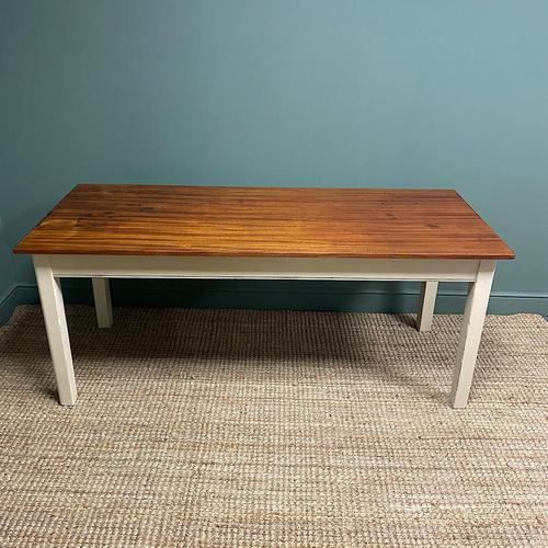 Antique Painted Kitchen Table (1 of 6) Antique Painted Kitchen Table (1 of 6)