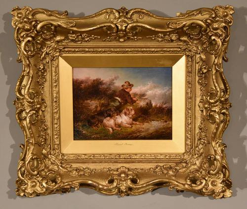 Oil Painting by Paul Jones “The Young Gamekeeper” (1 of 4) Oil Painting by Paul Jones “The Young Gamekeeper” (1 of 4)
