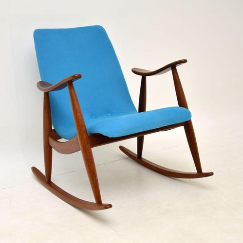 Vintage Dutch Rocking Chair by Louis Van Teefelen (1 of 8)