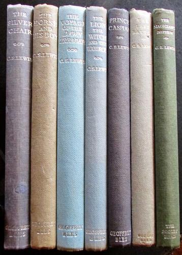 Complete Set of 1960's Narnia Novels by C S Lewis 7 x Volumes Illustrated by Pauline Baynes (1 of 5) Complete Set of 1960's Narnia Novels by C S Lewis 7 x Volumes Illustrated by Pauline Baynes (1 of 5)