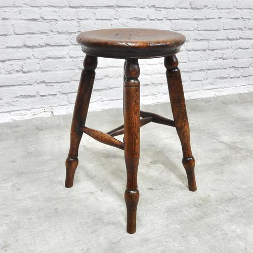 C19th Bar/Kitchen Stool (1 of 5)