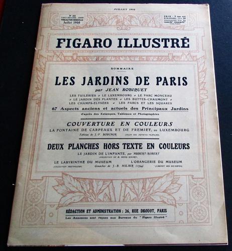 1910 Figaro Illustre Original French Journal Numerous Prints & Adverts, Unusual Poster Size Prints (1 of 4)