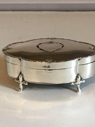 Antique Solid Silver Trinket Box Hallmarked Birmingham 1938 (1 of 12) Antique Solid Silver Trinket Box Hallmarked Birmingham 1938 (1 of 12)
