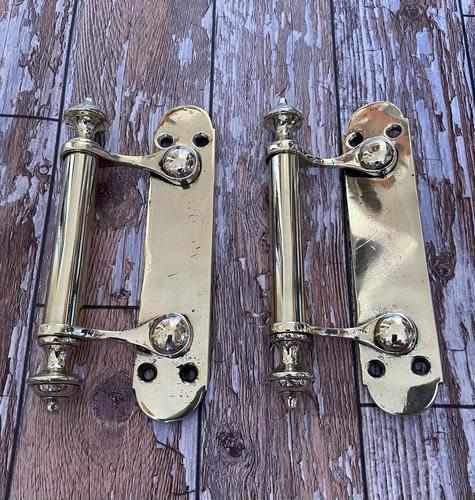 Pair of Victorian Door Handles (1 of 3) Pair of Victorian Door Handles (1 of 3)