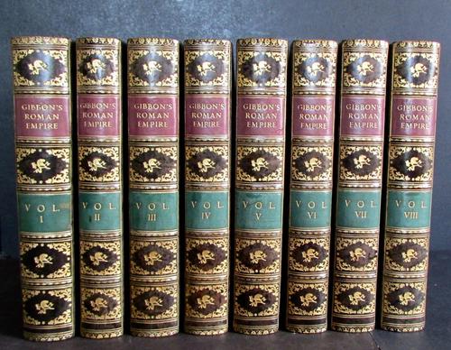 1828 History of the Decline & Fall of The Roman Empire by Edward Gibbon - Complete in 8 Volumes (1 of 5)