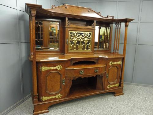 Beautiful Antique Arts & Crafts Sideboard (1 of 16)