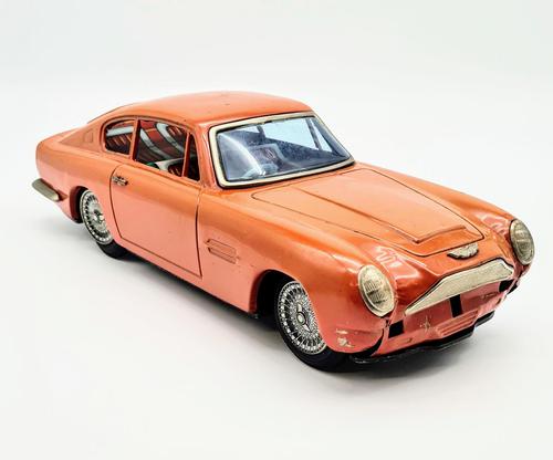 1960s Friction Japan Tin Aston Martin Db6 Asahi Atc Mib Toy Car (1 of 7)