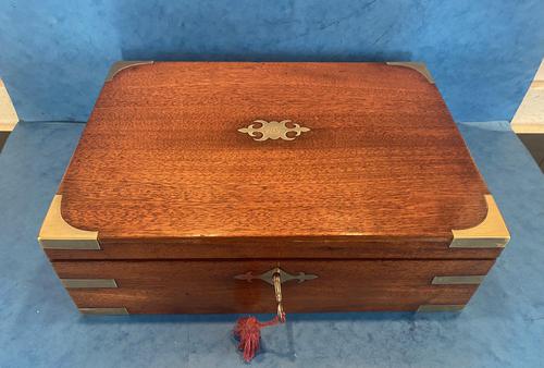 Georgian Solid Mahogany Gents Campaign Box (1 of 14) Georgian Solid Mahogany Gents Campaign Box (1 of 14)