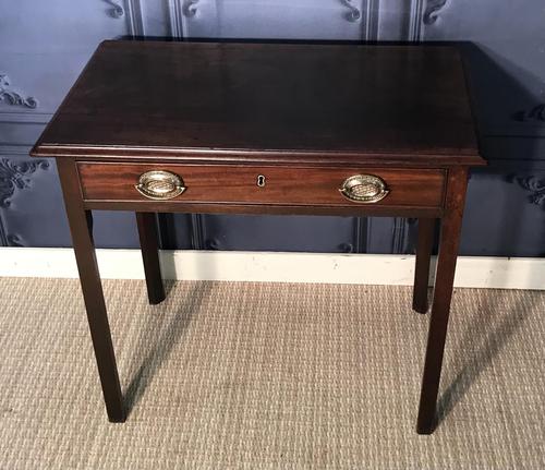 Georgian Mahogany Side Table (1 of 13)