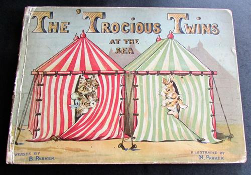 1926 1st Edition - The Trocious Twins at the Sea by B. Parker & N. Parker (1 of 5)