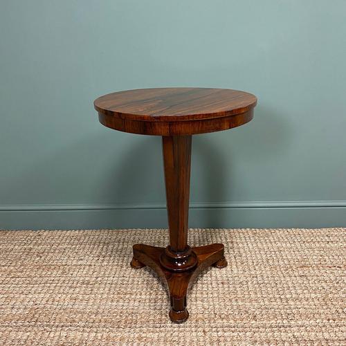 Spectacular Quality Rosewood Antique Victorian Occasional Lamp Table (1 of 7)