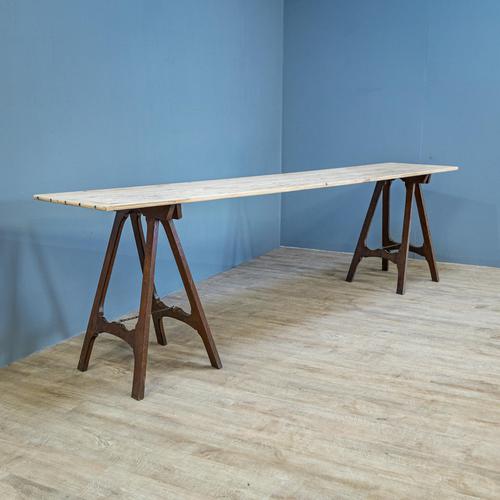 Pine & Oak Trestle Table (1 of 10) Pine & Oak Trestle Table (1 of 10)