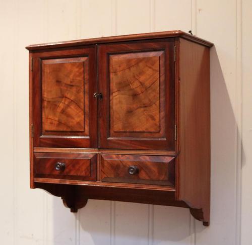 Victorian Mahogany Wall Cabinet (1 of 7)