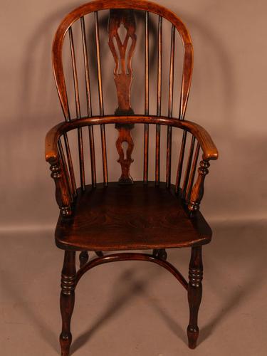 High Back Windsor Chair Ash & Elm Rockley Maker (1 of 8)