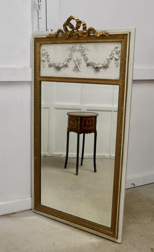 French Trumeau Style Console Mirror (1 of 7)