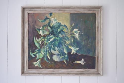 Mid Century Large Still Life Flowers by Bob Vigg (1 of 10)