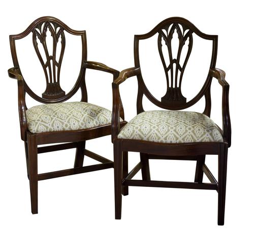 Pair of Georgian Carver Dining Chairs (1 of 7) Pair of Georgian Carver Dining Chairs (1 of 7)