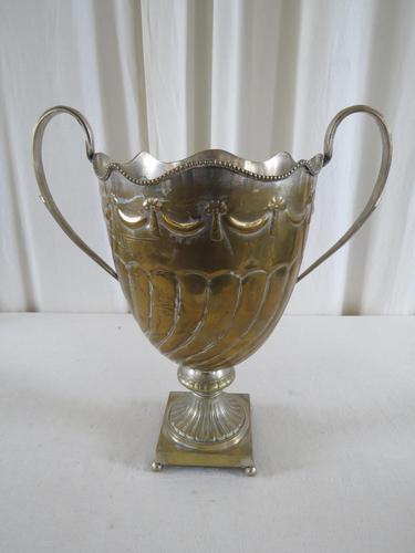 Brass & Silver Plated Trophy, Early 20th Century (1 of 13)