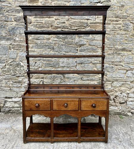 Georgian Welsh Oak Potboard Dresser (1 of 20)