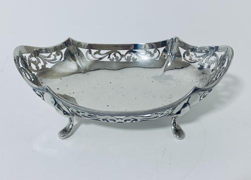 Antique Solid Sterling Silver Bon Bon Dish (1 of 12)