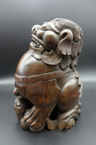 Very Well Carved Early 20th Century Temple Dog (1 of 5) Very Well Carved Early 20th Century Temple Dog (1 of 5)