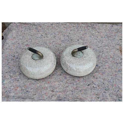 Good Pair of Scottish Granite Curling Stones (1 of 7)