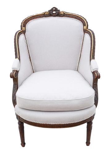 Gilt 19th Century Chair Armchair (1 of 11)