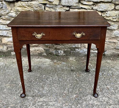 18th Century Georgian Oak Pad Foot Side Table (1 of 17) 18th Century Georgian Oak Pad Foot Side Table (1 of 17)