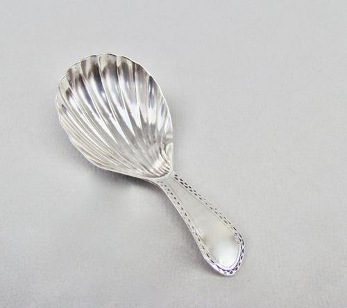 Georgian Silver Caddy Spoon by Charles Houghman London 1791 (1 of 6) Georgian Silver Caddy Spoon by Charles Houghman London 1791 (1 of 6)
