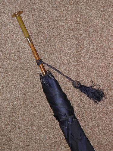 Antique Hallmarked 18 Carat Gold Plate Navy Canopy Umbrella by Feldman Brothers (1 of 15) Antique Hallmarked 18 Carat Gold Plate Navy Canopy Umbrella by Feldman Brothers (1 of 15)