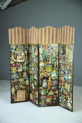 Victorian Style Scrap Screen (1 of 9) Victorian Style Scrap Screen (1 of 9)