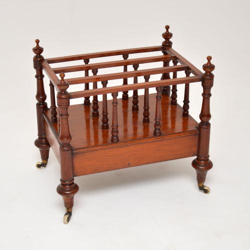 Antique Victorian Mahogany Canterbury (1 of 8) Antique Victorian Mahogany Canterbury (1 of 8)